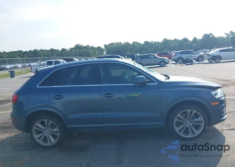 2016 Audi Q3 2.0T Premium Plus from USA, damaged, VIN WA1EFCFS7GR022026